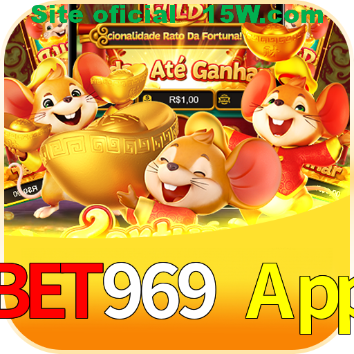 Imagem promocional da Bet969 App mostrando a plataforma e suas vantagens
